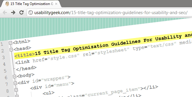 hướng dẫn tối ưu HTML cho Usability của trang web và SEO