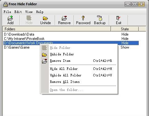 4 công cụ miễn phí giúp ẩn tập tin trong Windows - FreehideFolder