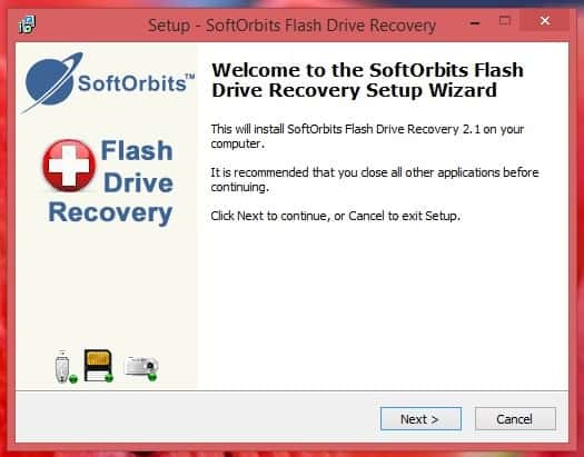 Ứng dụng giúp khôi phục dữ liệu xoá nhầm trên USB - SoftOrbits Flash Drive Recovery