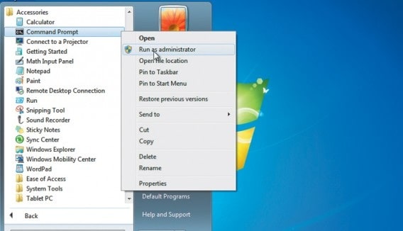 Cách lấy lại mật khẩu trên Windows 7