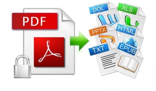 Chuyển đổi file PDF sang các định dạng Officekhông dùng phần mềm