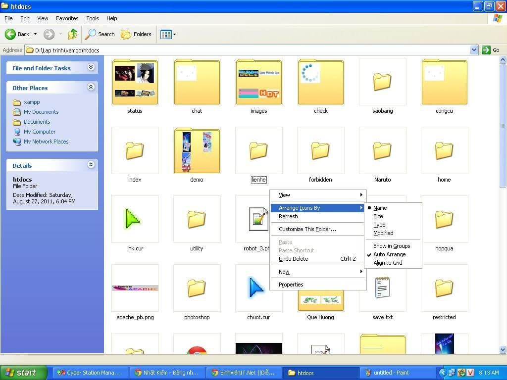 Sắp xếp các Folder gọn gàng là một trong những mẹo đơn giản giúp máy tính luôn "khỏe mạnh"