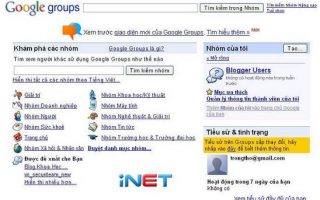 Cach Tao Google Group 1