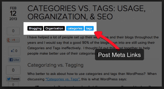 Tìm hiểu về Category và Tags trong WordPress Blog